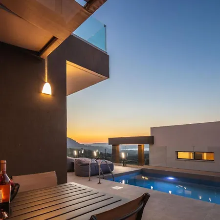 Four Horizons Luxury Villas Kournas Exterior photo